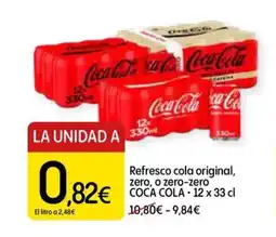 Dialprix COCA COLA Refresco cola original, zero, o zero-zero oferta