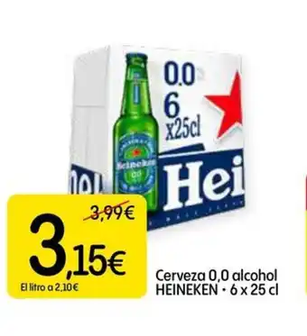 Dialprix HEINEKEN Cerveza 0,0 alcohol oferta