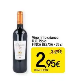 Dialprix FINCA BESAYA Vino tinto crianza D.O. Rioja oferta