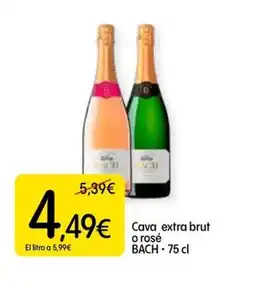 Dialprix BACH Cava extra brut o rosé oferta