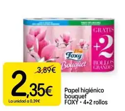 Dialprix FOXY Papel higiénico bouquet oferta