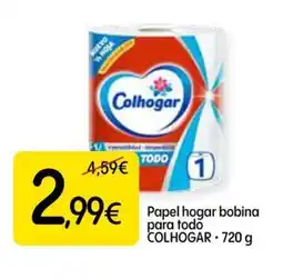 Dialprix COLHOGAR Papel hogar bobina para todo oferta