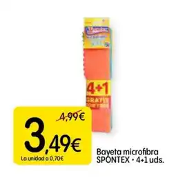 Dialprix SPONTEX Bayeta microfibra oferta