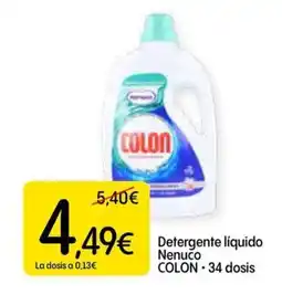 Dialprix COLON Detergente líquido Nenuco oferta