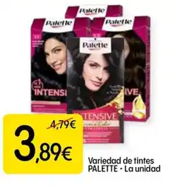 Dialprix PALETTE Variedad de tintes oferta