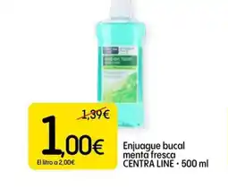 Dialprix CENTRA LINE Enjuague bucal menta fresca oferta