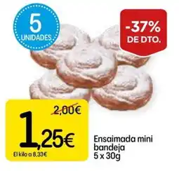 Dialprix Ensaimada mini bandeja oferta