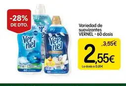 Dialprix VERNEL Variedad de suavizantes oferta
