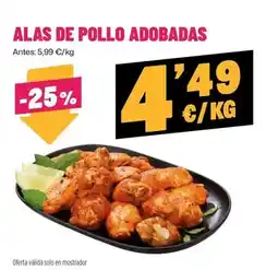 AhorraMas Solo - alas de pollo adobadas oferta