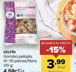 Autoservicios Familia Delfín - gamba pelada 10-30 piezas / libra oferta