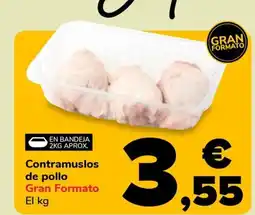 Supeco Contramuslos de pollo oferta