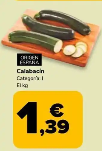 Supeco Calabacín oferta