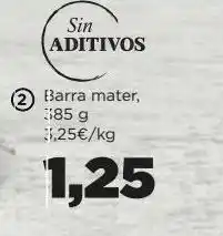 Alimerka Pan de barra mater oferta