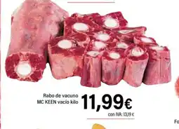 Cash Ifa Rabo de vacuno oferta