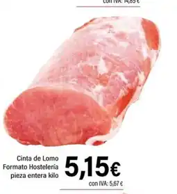 Cash Ifa Cinta de Lomo Formato Hostelería pieza entera oferta