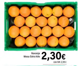Cash Ifa Naranja Mesa Extra oferta