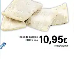 Cash Ifa OUTÓN Tacos de bacalao oferta