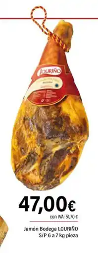 Cash Ifa LOURIÑO Jamón Bodega oferta