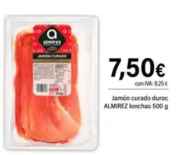 Cash Ifa ALMIREZ Jamón curado duroc lonchas oferta