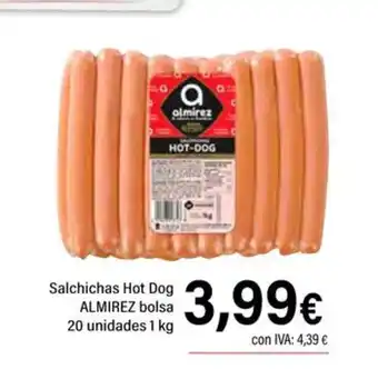Cash Ifa ALMIREZ Salchichas Hot Dog oferta