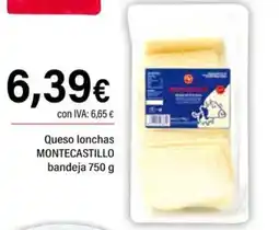 Cash Ifa MONTECASTILLO Queso lonchas oferta
