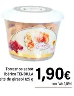 Cash Ifa TENDILLA Torreznos sabor ibérico aceite de girasol oferta