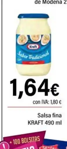 Cash Ifa KRAFT Salsa fina oferta