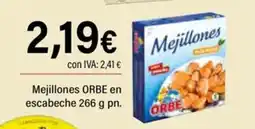 Cash Ifa ORBE Mejillones en escabeche oferta