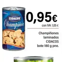 Cash Ifa CIDACOS Champiñones laminados oferta