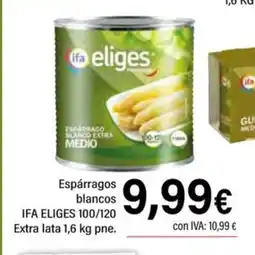 Cash Ifa IFA ELIGES Espárragos blancos oferta