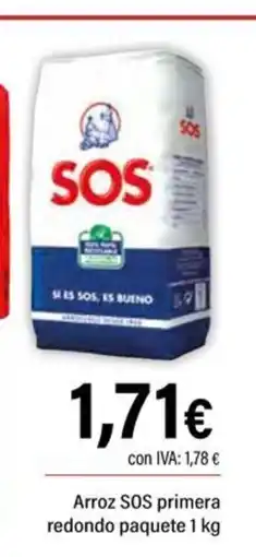 Cash Ifa SOS Arroz primera redondo paquete oferta