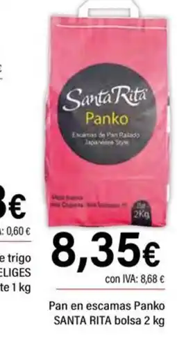 Cash Ifa SANTA RITA Pan en escamas Panko oferta