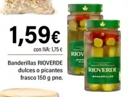 Cash Ifa RIOVERDE Banderillas dulces o picantes frasco oferta