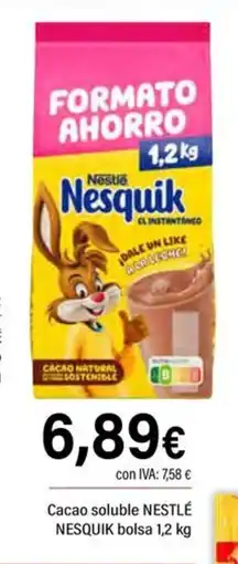 Cash Ifa NESTLÉ NESQUIK Cacao soluble oferta