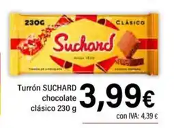 Cash Ifa SUCHARD Turrón chocolate clásico oferta