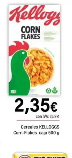 Cash Ifa KELLOGGS Cereales Corn-Flakes caja oferta