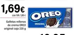 Cash Ifa OREO Galletas rellenas de crema original caja oferta