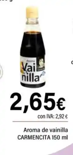 Cash Ifa CARMENCITA Aroma de vainilla oferta