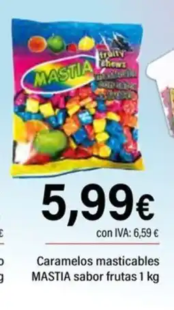 Cash Ifa MASTIA Caramelos masticables sabor frutas oferta