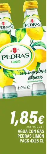 Cash Ifa Agua con gas pedras limón oferta