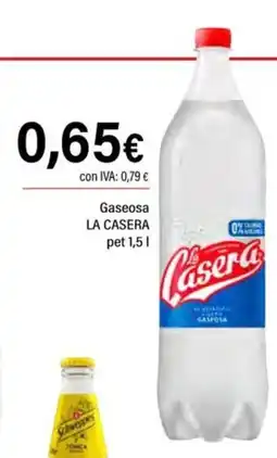 Cash Ifa LA CASERA Gaseosa oferta