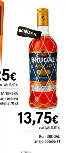 Cash Ifa BRUGAL Ron añejo botella oferta