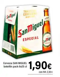 Cash Ifa SAN MIGUEL Cerveza botellín oferta