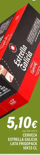 Cash Ifa Cerveza estrella galicia lata frigopack oferta