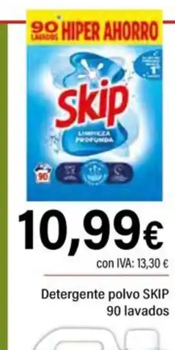 Cash Ifa SKIP Detergente polvo oferta