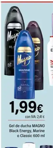 Cash Ifa MAGNO Gel de ducha Black Energy, Marine o Classic oferta