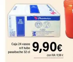 Cash Ifa Caja 24 vasos n/t tubo oferta