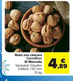 Carrefour Market Nuez con cáscara oferta
