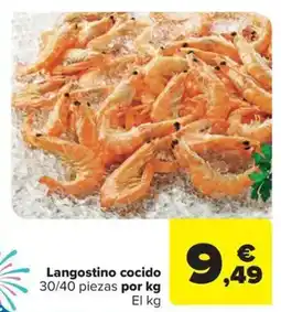 Carrefour Market Langostino cocido oferta