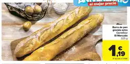 Carrefour Market Barra de pan grande extra oferta